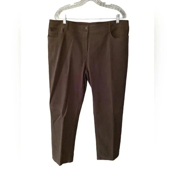 Eileen Fisher micro-cord 5 pocket trousers - Picture 1 of 3